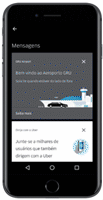 Transporte de Uber Aeroporto Campo Grande